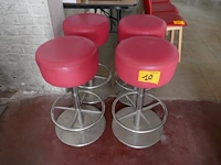 Barstoelen 4 stuks