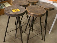 Barstoelen 5 stuks - afbeelding 3 van  4