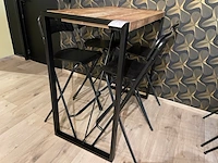 Bartafel en 1 barkruk - afbeelding 1 van  6