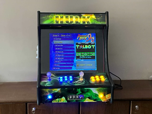 Bartop arcade hulk - afbeelding 1 van  12