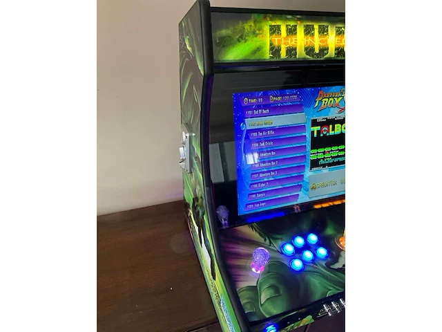 Bartop arcade hulk - afbeelding 6 van  12