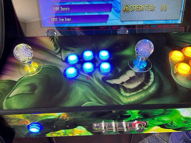 Bartop arcade hulk - afbeelding 8 van  12
