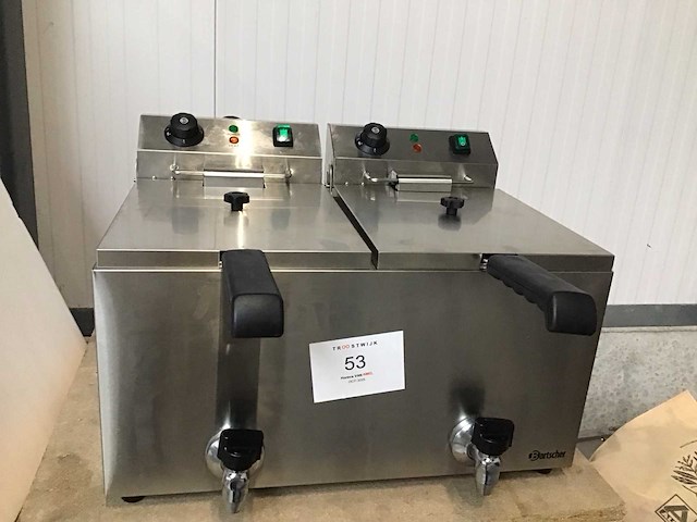 Bartscher friteuse 2x 10l - afbeelding 1 van  7