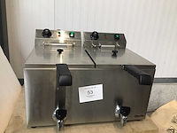 Bartscher friteuse 2x 10l - afbeelding 1 van  7