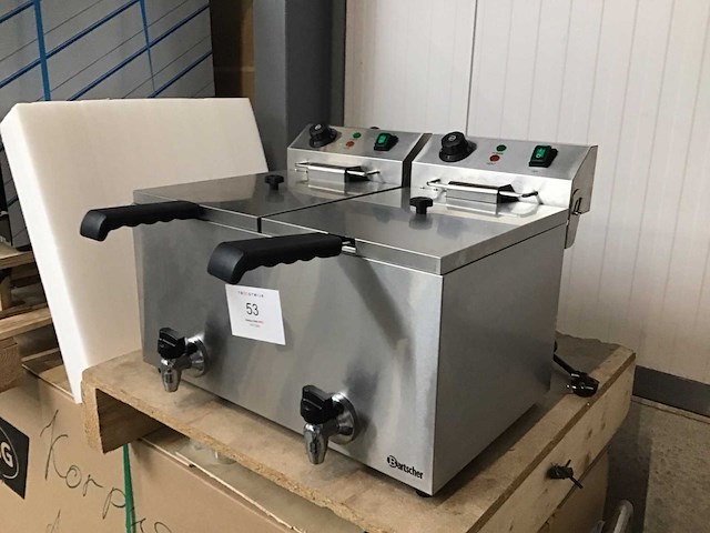 Bartscher friteuse 2x 10l - afbeelding 3 van  7