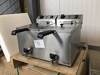 Bartscher friteuse 2x 10l - afbeelding 4 van  7
