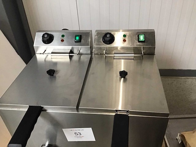 Bartscher friteuse 2x 10l - afbeelding 5 van  7