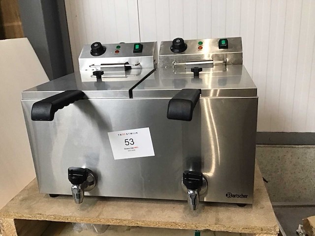 Bartscher friteuse 2x 10l - afbeelding 6 van  7