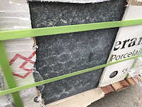 Basaltino uniceramica naturale zwembad hoekstukken met overhangende boord ca. 48lm - afbeelding 1 van  3