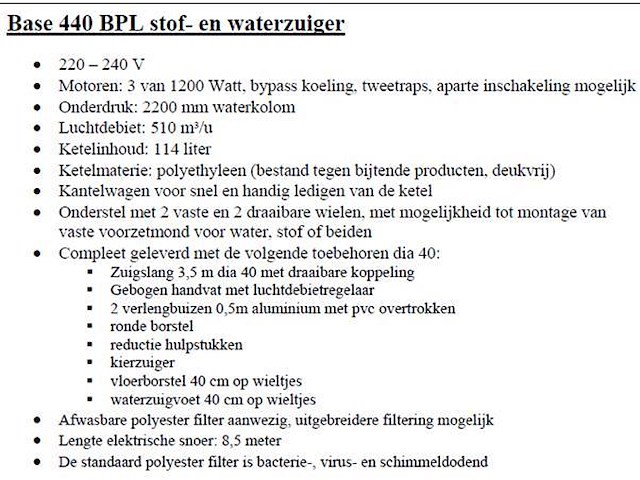 Base 440 bpl - afbeelding 2 van  2