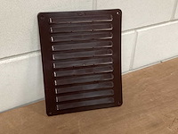 Base schoepenrooster 25x20cm kunststof bruin (45x) - afbeelding 3 van  4