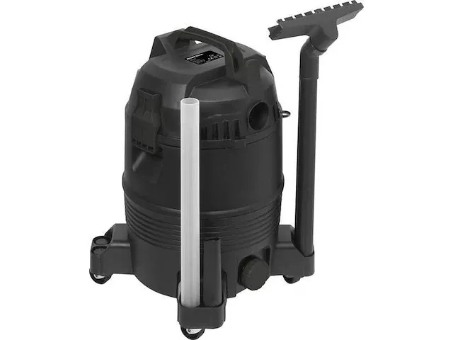 Basetech bt-2302702 vijverslibzuiger 3-in-1 nat- en droogzuiger / vijverzuiger, 1400 w, 35 l, zwart - afbeelding 3 van  4