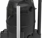 Basetech bt-2302702 vijverslibzuiger 3-in-1 nat- en droogzuiger / vijverzuiger, 1400 w, 35 l, zwart - afbeelding 3 van  4