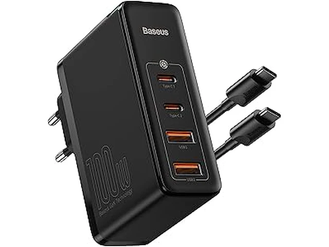 Baseus snellader usb c 100 w - afbeelding 1 van  1