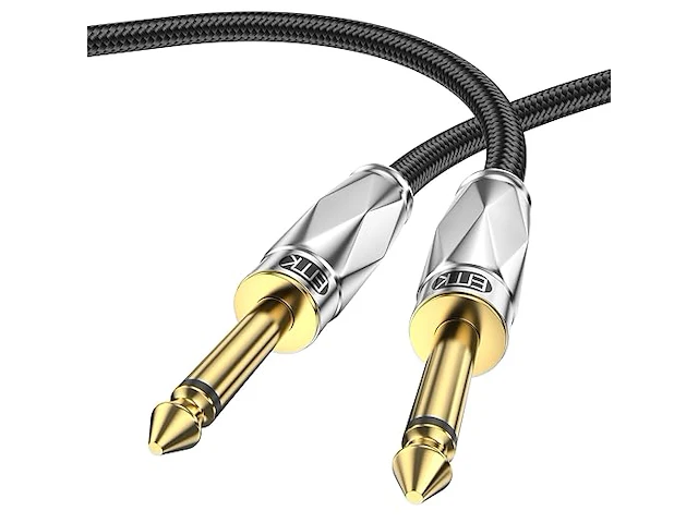 Basgitaar kabel jacks 8m - afbeelding 1 van  4