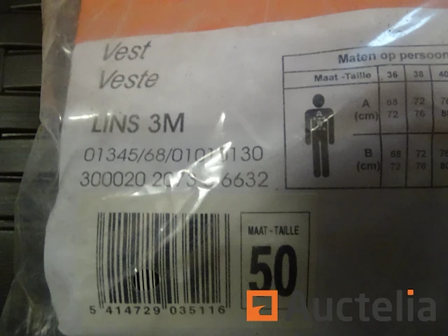 Basicline jas maat 50 - afbeelding 2 van  4