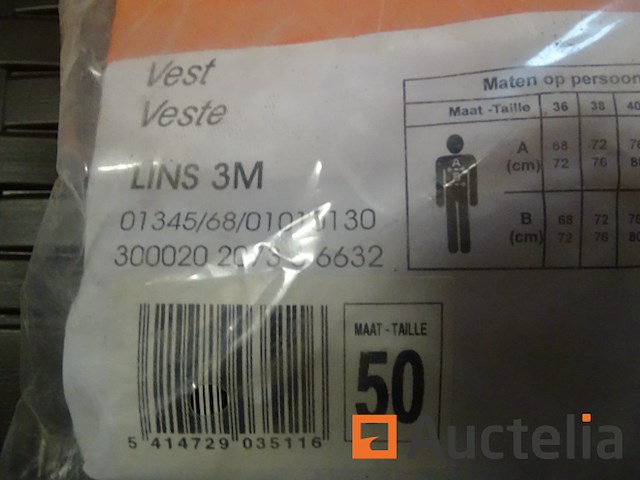 Basicline jasje maat 50 - afbeelding 2 van  4