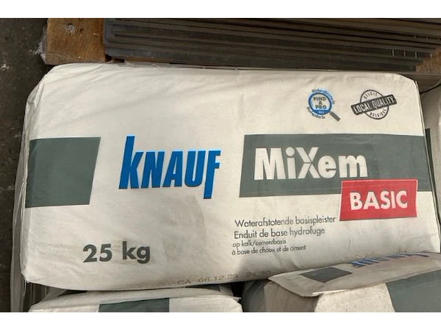 Basispleister knauf, ongeveer 16 zakken - afbeelding 2 van  2