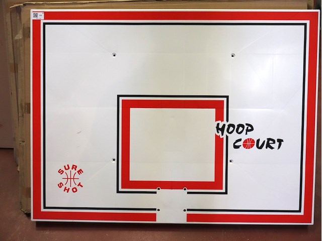 Basketbord zonder ring (x4) - afbeelding 2 van  3