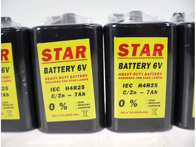 Batterij 6v (x6) - afbeelding 2 van  2