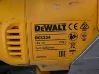 Batterij afkortzaag dewalt dcs 570 zonder batterij, batterij wipzaag dewalt dcs 334zonder batterij(6,7) - afbeelding 6 van  10