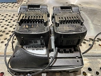 Batterij en lader hitachi - afbeelding 1 van  3