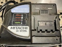 Batterij en lader hitachi - afbeelding 2 van  3