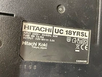 Batterij en lader hitachi - afbeelding 3 van  3