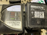 Batterij en lader hitachi - afbeelding 2 van  3