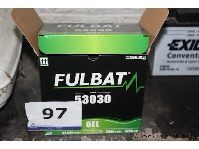 Batterij fulbat, 53030 - afbeelding 1 van  2