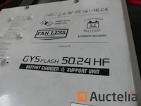 Batterij oplader gys flash 50,24 hf - afbeelding 2 van  6