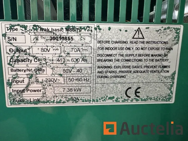Batterij oplader hoppecke - afbeelding 4 van  6