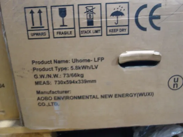 Batterij opslag aoboet uhome-lfp - afbeelding 5 van  5