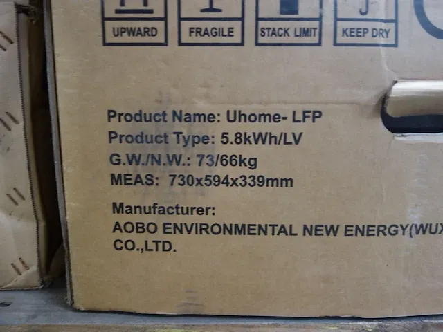 Batterij opslag aoboet uhome-lfp - afbeelding 5 van  5