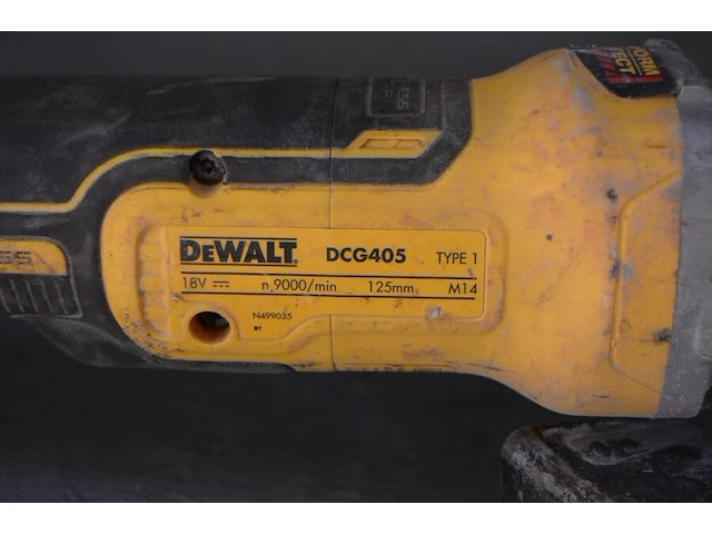 Batterij slijpschijf dewalt dcg 405 zonder batterij, batterij mulititool dewalt dcs 355 zonder batterij (13,14) - afbeelding 10 van  10