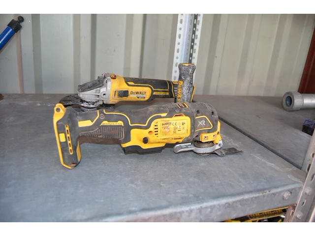 Batterij slijpschijf dewalt dcg 405 zonder batterij, batterij mulititool dewalt dcs 355 zonder batterij (13,14) - afbeelding 5 van  10