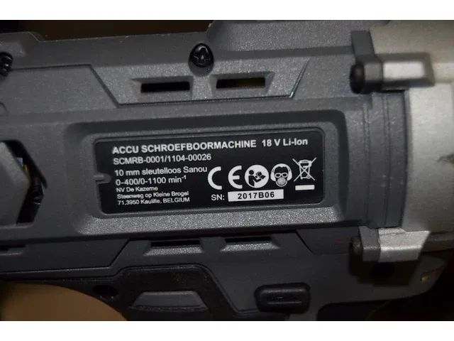 Batterijboor robust in koffer met toebehoren, elektrische moerenaanzetter milwaukee ipwe400rq - afbeelding 6 van  9
