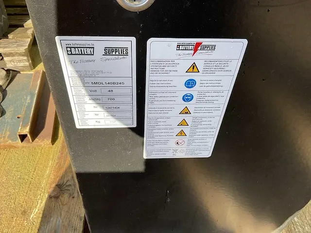 Battery supplies reachtruck jungheinrich - afbeelding 4 van  5