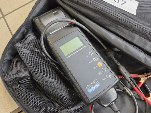 Battery tester mdx-500 midtronics - afbeelding 2 van  4