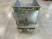Bauer gu 500 kantelbare afvalcontainer - afbeelding 5 van  6