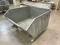 Bauer u-r 1000 kantelbare afvalcontainer - afbeelding 1 van  8