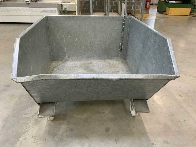 Bauer u-r 1000 kantelbare afvalcontainer - afbeelding 3 van  8