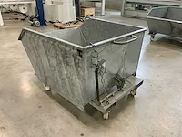 Bauer u-r 1000 kantelbare afvalcontainer - afbeelding 4 van  8