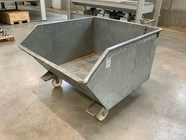 Bauer u-r 1000 kantelbare afvalcontainer - afbeelding 1 van  7