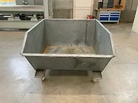 Bauer u-r 1000 kantelbare afvalcontainer - afbeelding 2 van  7