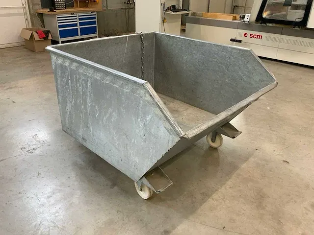 Bauer u-r 1000 kantelbare afvalcontainer - afbeelding 3 van  7
