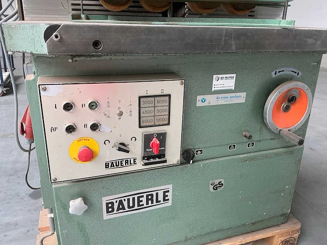 Bauerle sf100 freesmachine / toppie - afbeelding 6 van  10