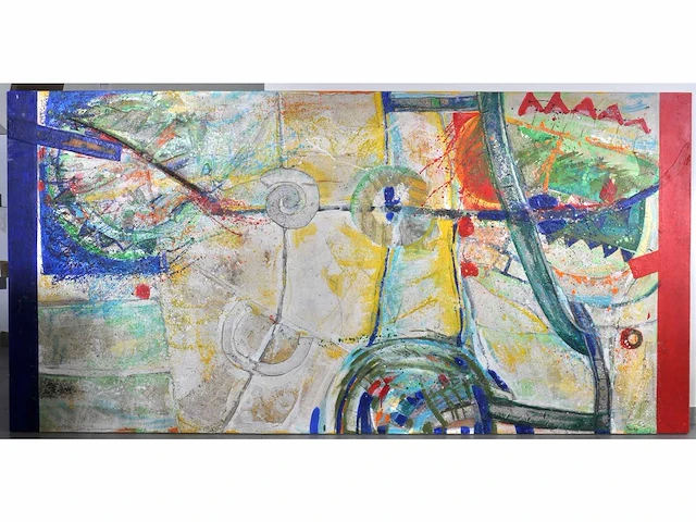 Baukje zijlstra (1944), origineel, zeer groot - afbeelding 5 van  12