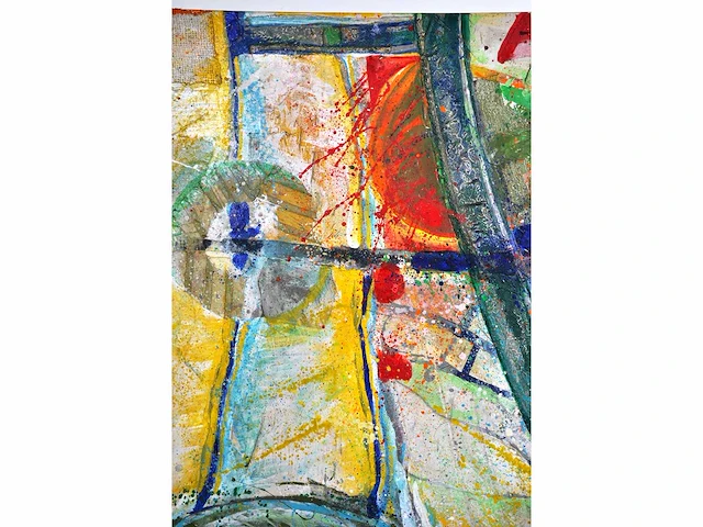 Baukje zijlstra (1944), origineel, zeer groot - afbeelding 9 van  12