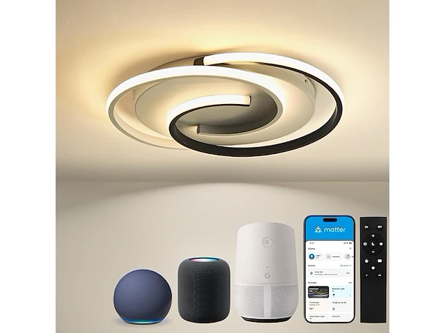 Bayht plafondlamp met afstandsbediening - afbeelding 1 van  4